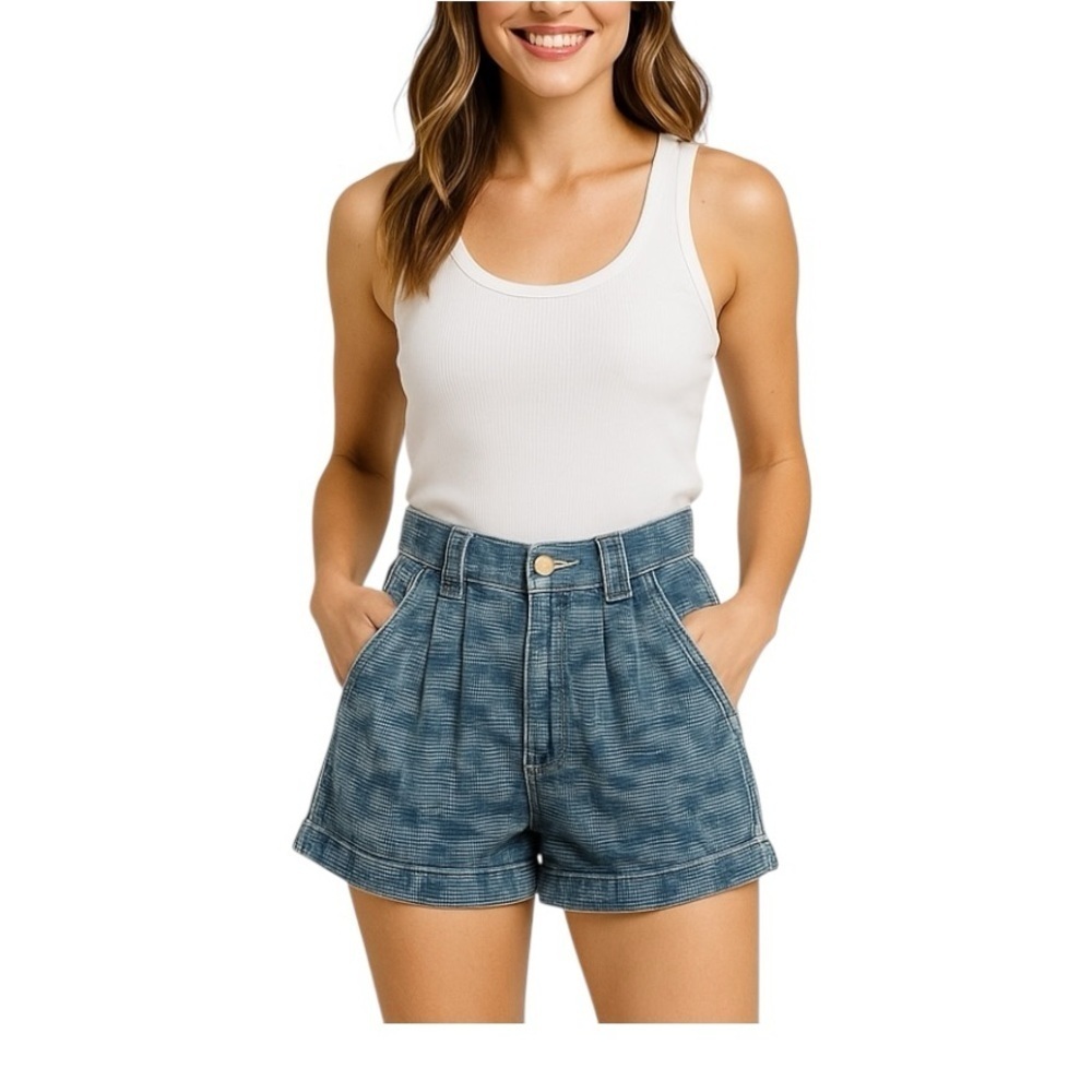 DL1961 Subtle Geometric Printed Marie Shorts size XS